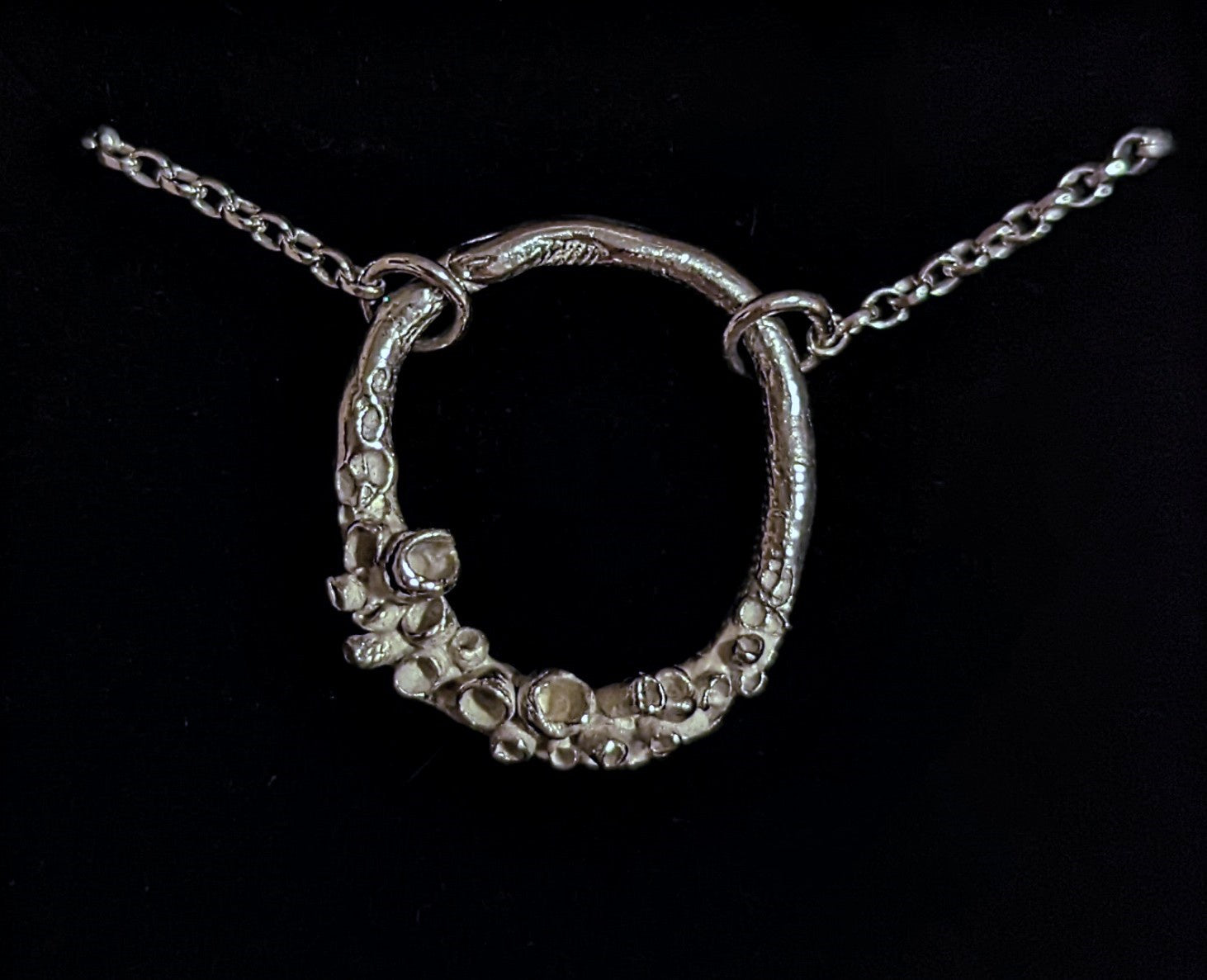 LARGE BARNACLE LOOP NECKLACE Create Cornwall