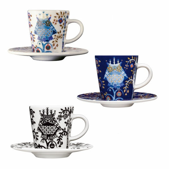 Iittala Taika Tazza Da Caffè In Porcellana Blu – 0,20L – Design Finlandese
