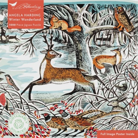 Angela Harding: Winter Wonderland Adult Sustainable Puzzle