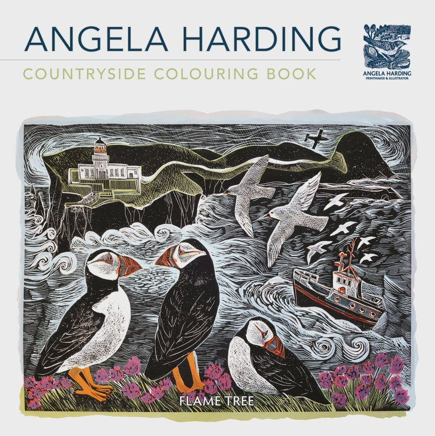 Angela Harding: Countryside Colouring Book