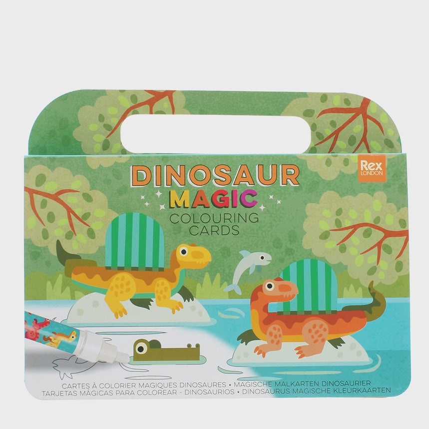 Dinosaur Magic Colouring Pad