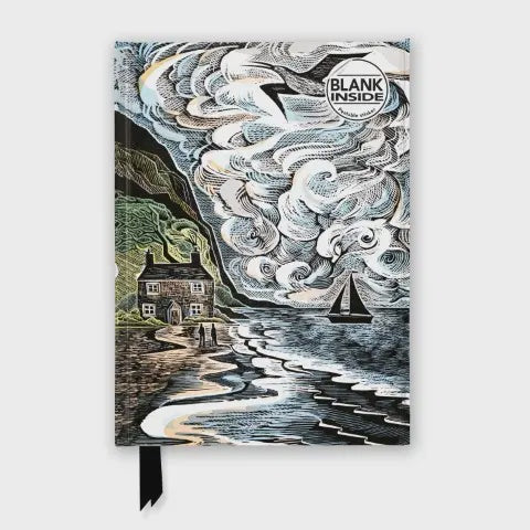 Angela Harding: Curlew Cry Foiled Blank Journal