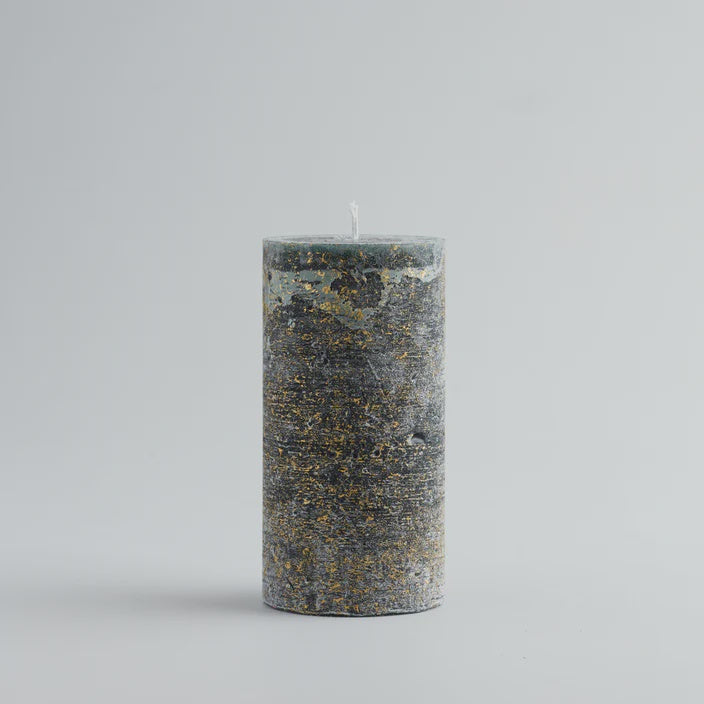 Gold Marbled Pillar - Winter Thyme