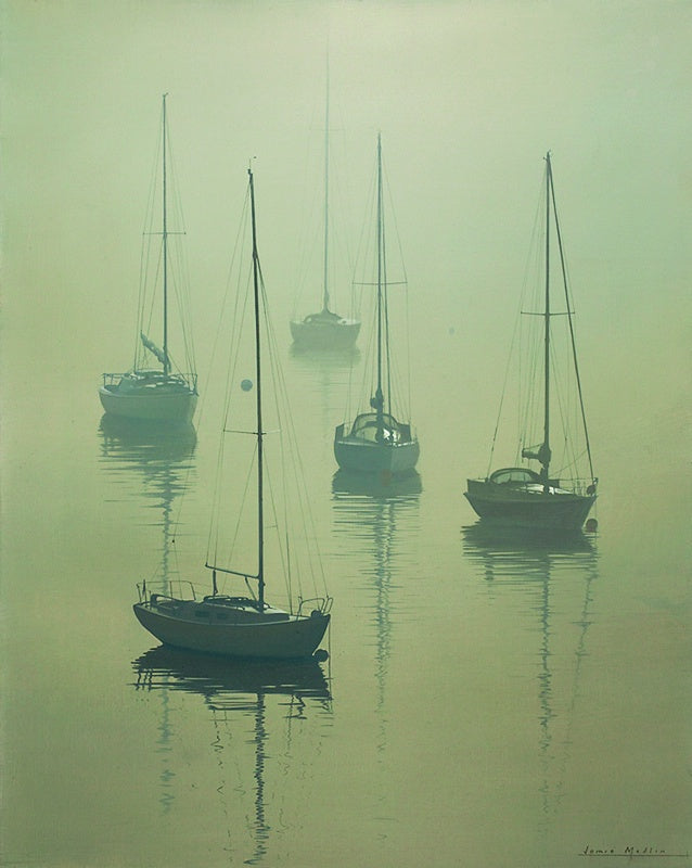 Misty Morning at Greenbank by jamie Medlin