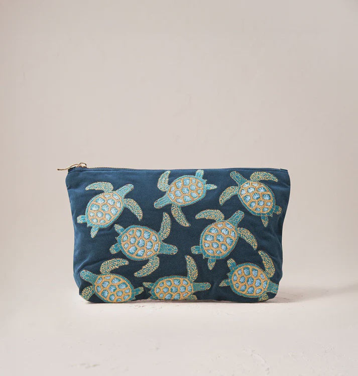 Turtle Everyday Pouch - Navy