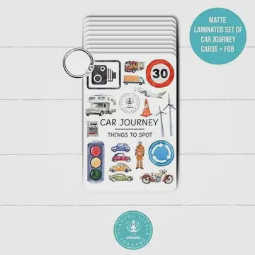 Car Journey Explorer - Fun Family Card Game