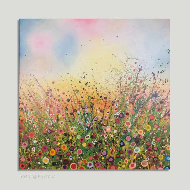 Yvonne Coomber Card - Treading Mystery