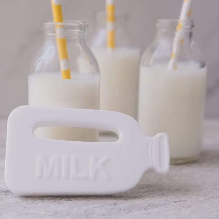 Silcone Baby Teether - Milk Bottle