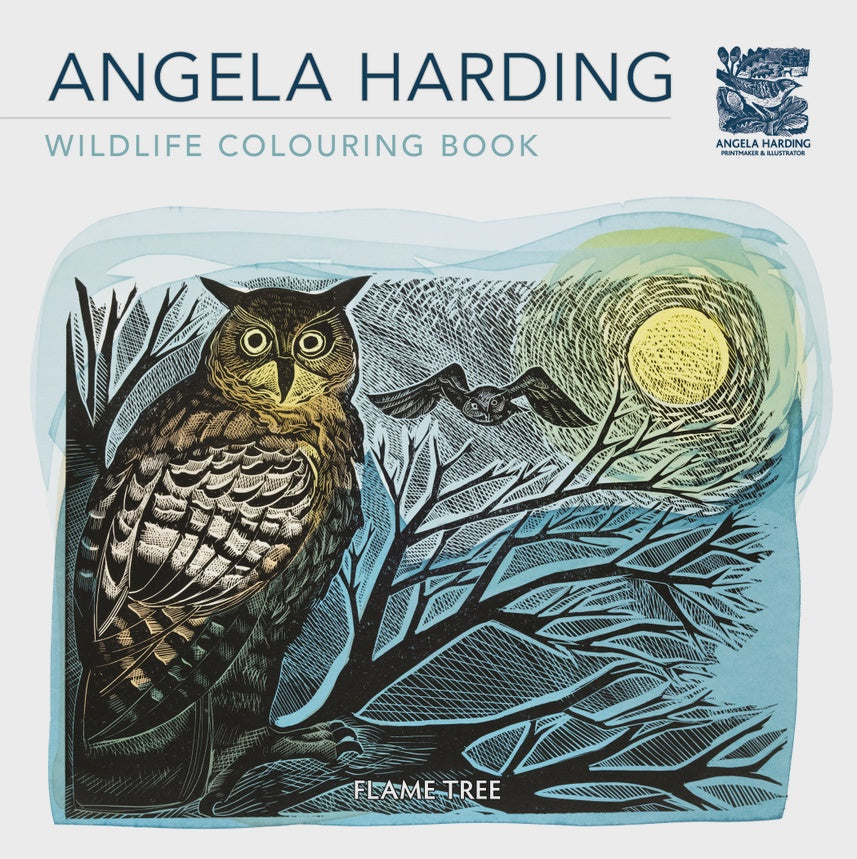 Angela Harding: Wildlife Colouring Book