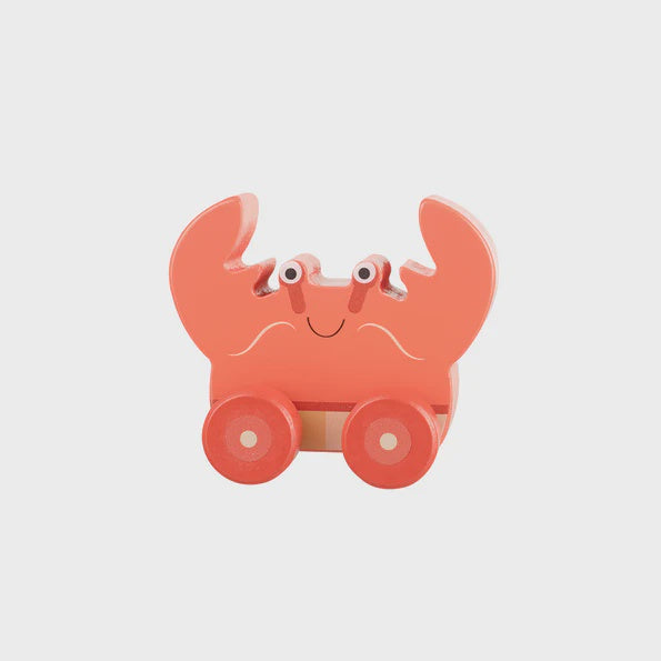 Crab push toy