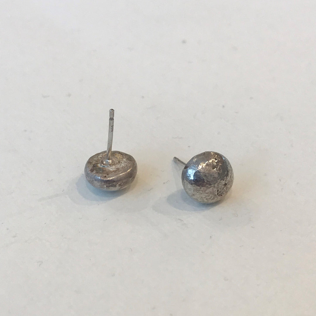 Eco Silver Bobble Studs