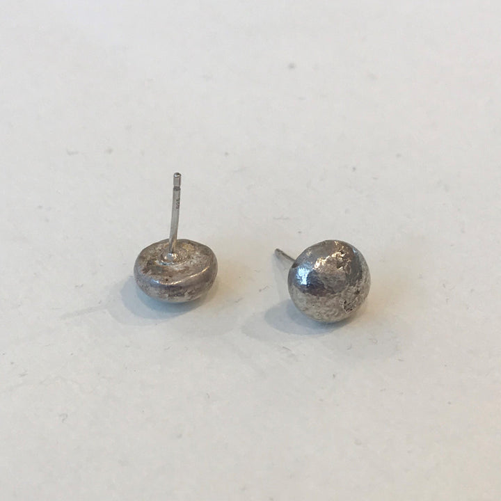 Eco Silver Bobble Studs
