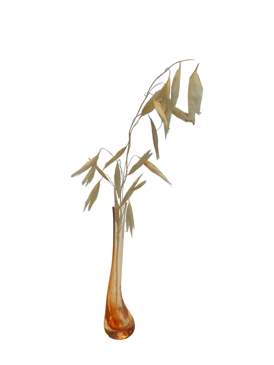 Fused Glass Stem Pot